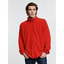 Куртка флисовая унисекс Fliska, красная, размер XL/XXL