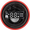 Смарт-бутылка с заменяемой батарейкой Long Therm Soft Touch, красная, без пакета