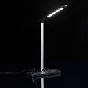 Настольная лампа с беспроводной зарядкой Power Light, черная