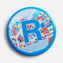Значок закатной Pinback Print, L