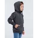 Худи детское Kirenga Kids 2.0, темно-серое (графит), 12 лет