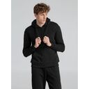 Толстовка на молнии с капюшоном Siverga Heavy 2.0, черная, размер 4XL