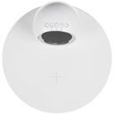 Станция беспроводной зарядки с часами и подсветкой GlobeBee, белая