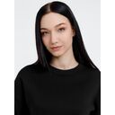 Свитшот оверсайз унисекс True Self, черный, размер XL