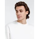 Свитшот оверсайз унисекс True Self, молочно-белый, размер XL