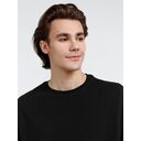 Футболка оверсайз унисекс City Sapiens, черная, размер M