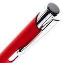 Ручка шариковая Keskus Soft Touch, красная