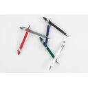 Ручка шариковая Pointer Soft Touch со стилусом, темно-синяя