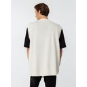 Жилет оверсайз унисекс Tad в сумке, молочно-белый, размер L/XL