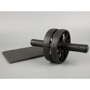 Ролик для пресса с ковриком Presswork, черный