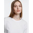 Футболка оверсайз унисекс Base Space, белая, размер M/L