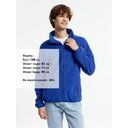 Куртка флисовая унисекс Nesse, синяя, размер XL/XXL