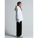 Толстовка унисекс оверсайз Zippy, белая, размер XS/S