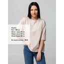 Футболка унисекс оверсайз Street Vibes, бежевая, размер XS/S