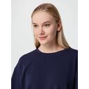 Футболка унисекс оверсайз Street Vibes, темно-синяя, размер XS/S