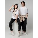 Футболка унисекс оверсайз Street Vibes, молочно-белая, размер XS/S