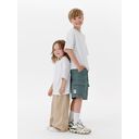 Футболка детская оверсайз Teezer, белая, 14 лет