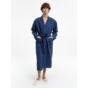 Халат вафельный Kimono, темно-синий, размер XL/XXL
