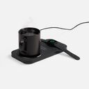 Беспроводное зарядное устройство с подогревом кружки Hot Task, черное