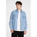 Куртка джинсовая O3, голубая, размер 3XL/4XL