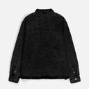 Куртка джинсовая O3, черная, размер 3XL/4XL