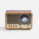 Bluetooth-колонка с радио Listenberg, коричневая
