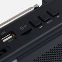 Bluetooth-колонка с радио Comradio, черная