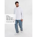 Худи унисекс Morfiss, белое, размер XL/XXL