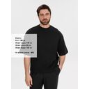 Футболка оверсайз Big boss, черная, размер M/L