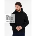 Худи оверсайз унисекс Snuggie, черное, размер XS/S