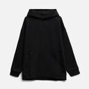 Худи оверсайз унисекс Snuggie, черное, размер M/L