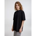 Футболка оверсайз унисекс Sideline, черная, размер XL/XXL