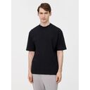 Футболка оверсайз унисекс Sideline, черная, размер XL/XXL