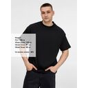 Футболка оверсайз унисекс Sinkopa, черная, размер XS/S