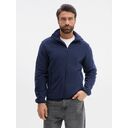 Куртка флисовая унисекс Ben Mac, темно-синяя, размер XL