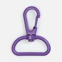 Застежка-карабин Snap Hook, L, фиолетовая