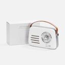 Bluetooth-колонка с радио Retronica, белая