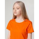 Футболка женская T-bolka Lady оранжевая, размер M