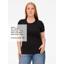 Футболка женская T-bolka Lady, черная, размер 3XL