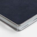 Ежедневник Metal Frame на заказ, датированный, синий