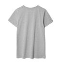 Футболка женская T-bolka Stretch Lady, серый меланж, размер L