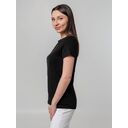 Футболка женская T-bolka Stretch Lady, черная, размер L