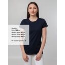 Футболка женская T-bolka Stretch Lady, темно-синяя (navy), размер L