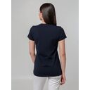 Футболка женская T-bolka Stretch Lady, темно-синяя (navy), размер L