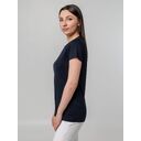 Футболка женская T-bolka Stretch Lady, темно-синяя (navy), размер L