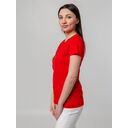 Футболка женская T-bolka Stretch Lady, красная, размер M