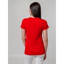 Футболка женская T-bolka Stretch Lady, красная, размер L