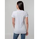 Футболка женская T-bolka Stretch Lady, белая, размер XL
