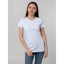 Футболка женская T-bolka Stretch Lady, белая (холодный оттенок), размер S