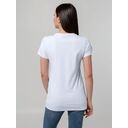 Футболка женская T-bolka Stretch Lady, белая (холодный оттенок), размер S
